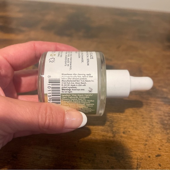 TRULY Mango Glaze Smoothing Facial Serum 1.7oz NEW DISCONTINUED Full Size 50ML - Picture 2 of 3